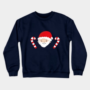 Santa "Jack" with Candy Sticks Crewneck Sweatshirt